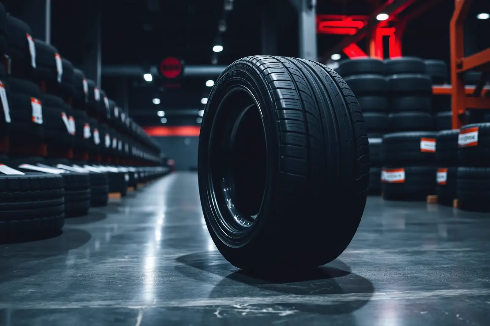 Pneus Hankook em estoque no centro de distribuição Latin Master